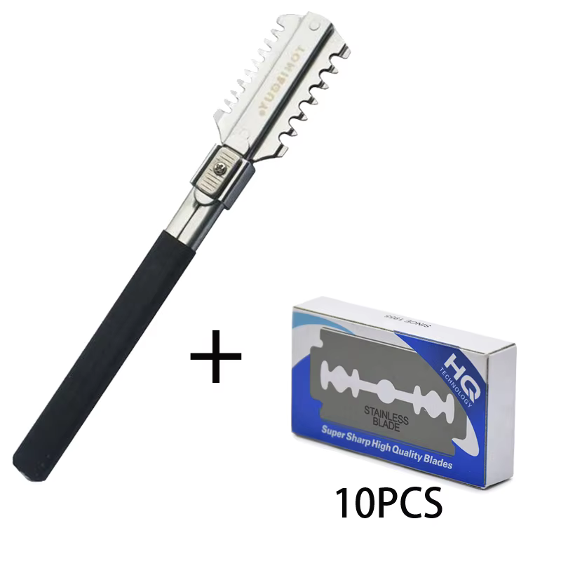 Mens Grooming Tools - Çift Kenarlı Tıraş Saç Kesimi Jilet