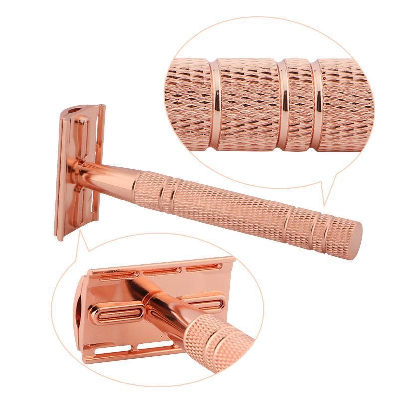 Men'S Grooming Blade - Çevre Dostu Yeniden Kullanılabilir Metal Güvenlikli