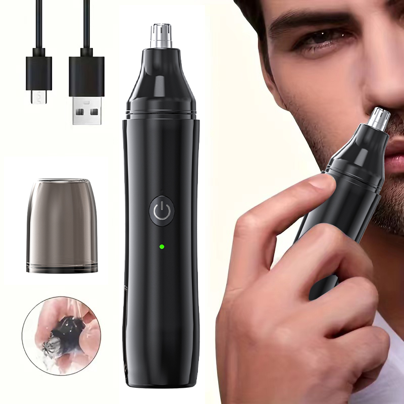 Mens Grooming Tools - Şarj Edilebilir Burun Kılı Kesme Makinesi