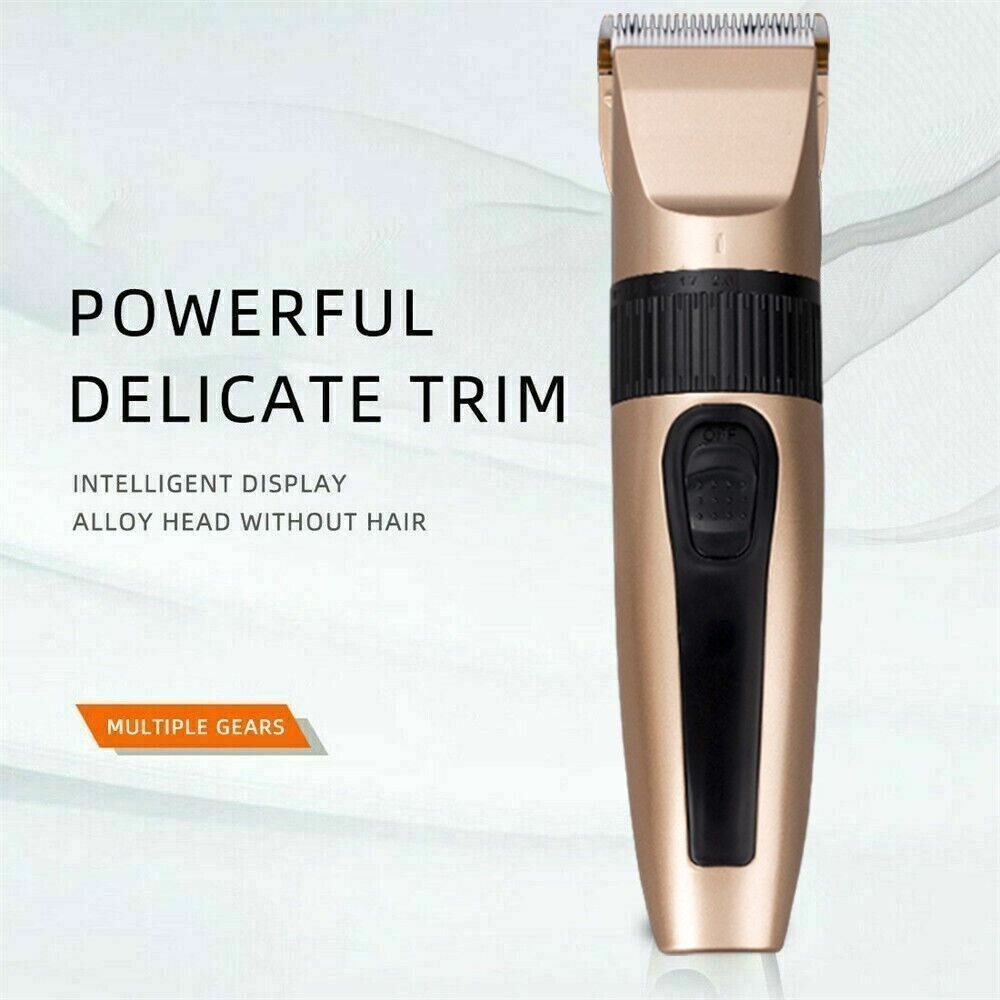 Beard Trimmer Cordless - Profesyonel Kablosuz Saç Kesme Makinesi Seti,
