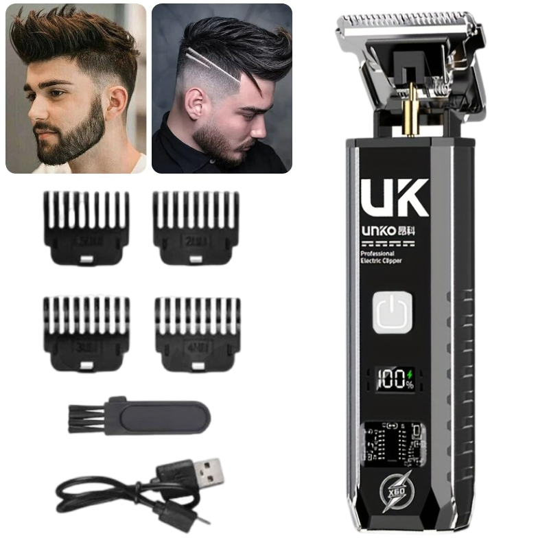 Beard Trimmer Cordless - Erkekler için T9 Saç Kesme Makinesi