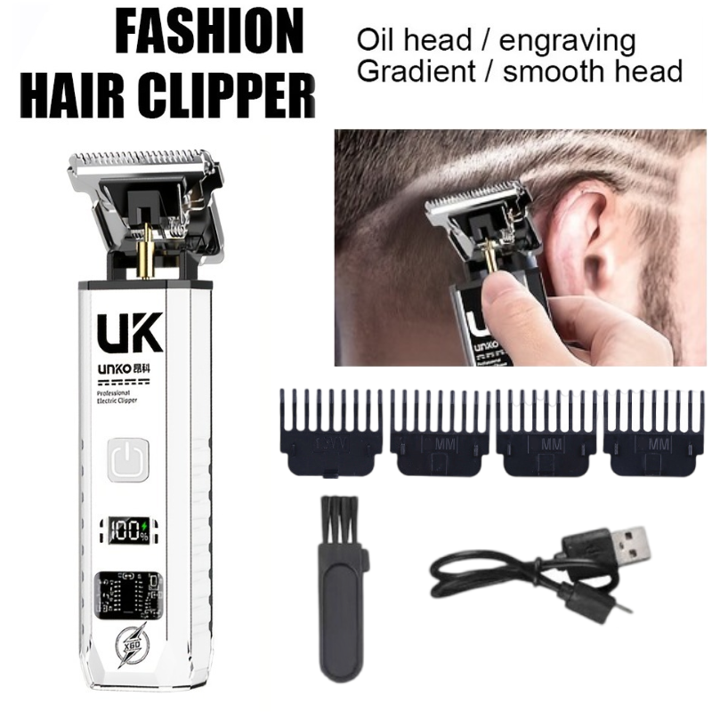 Beard Trimmer Cordless - T9 Saç Kesme Makinesi İleriye Yönlü
