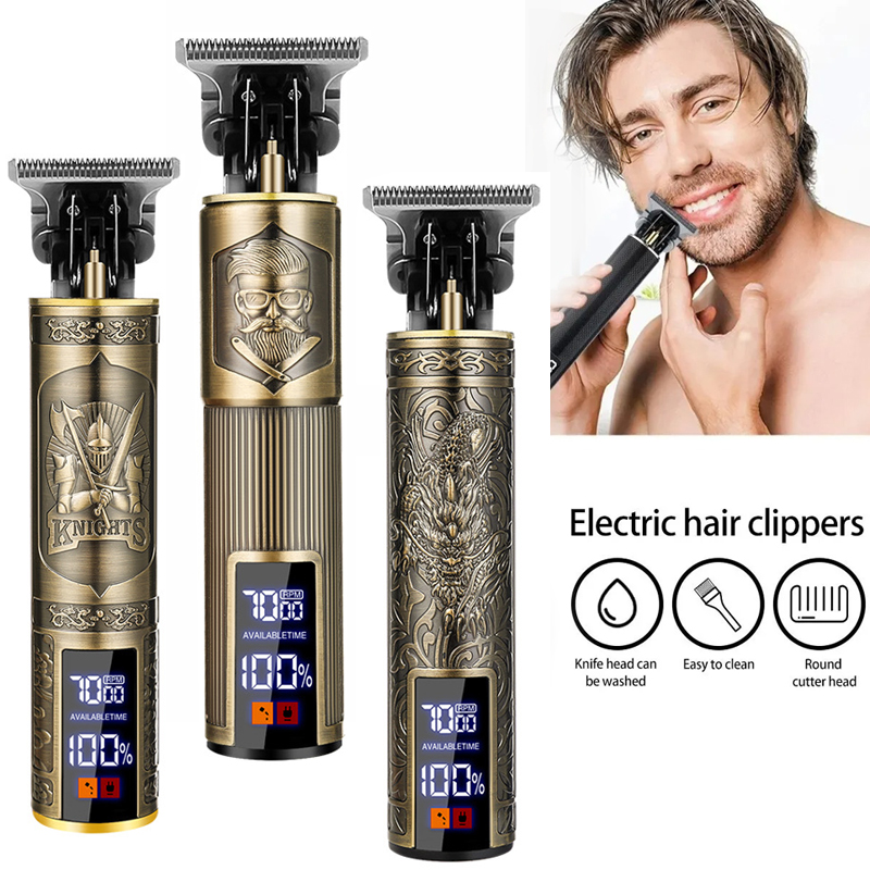 Beard Trimmer Cordless - Akülü T9 Saç Düzeltici Erkekler için