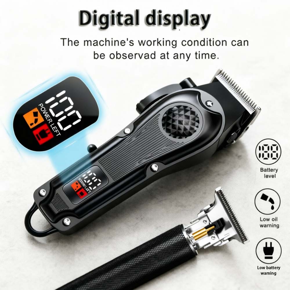 LED Ekranlı Profesyonel Saç Ke - Mens Grooming Tools incelemesi ve fiyatı