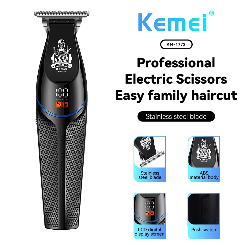 Kemei KM-1772 7000 RPM Saç Kes - Beard Trimmer Cordless incelemesi ve fiyatı
