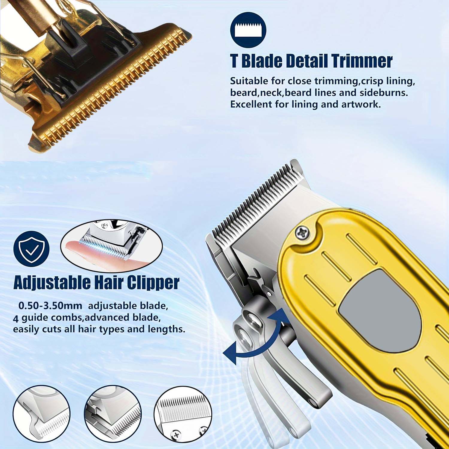 Erkekler için 2'si 1 Arada Ele - Beard Trimmer Cordless incelemesi ve fiyatı