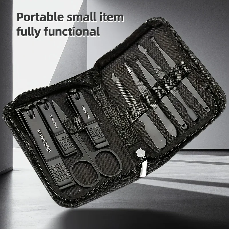 9 Parçalı 1'de Manikür Seti Pe - Men'S Grooming Products incelemesi ve fiyatı