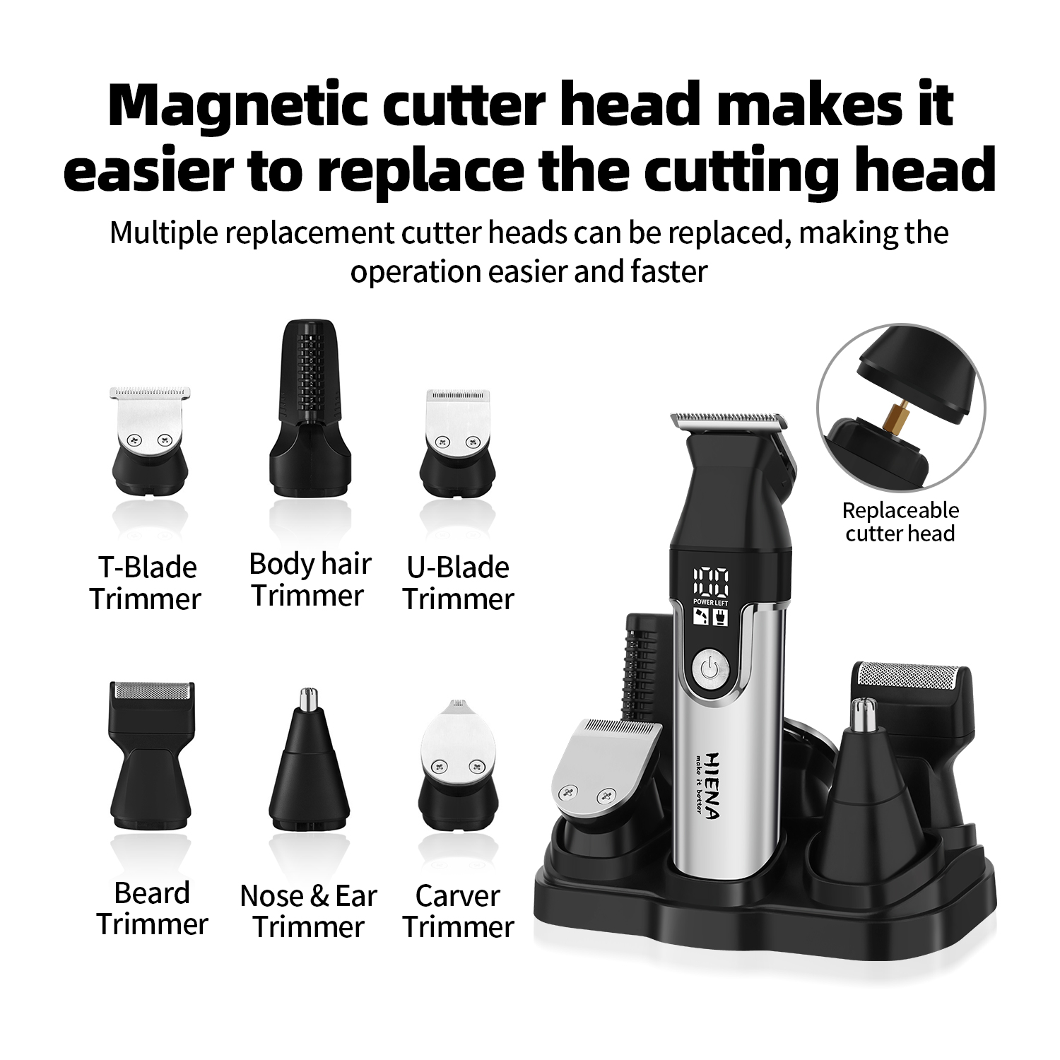 HIENA Profesyonel Çok Fonksiyo - Men'S Grooming Blade incelemesi ve fiyatı
